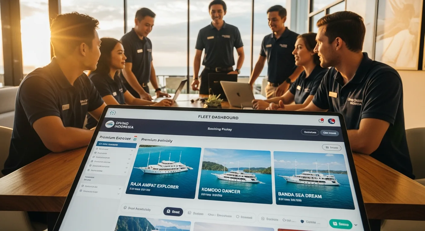 About Diving Cruise Indonesia — Method, Fleet, UHNW Trust