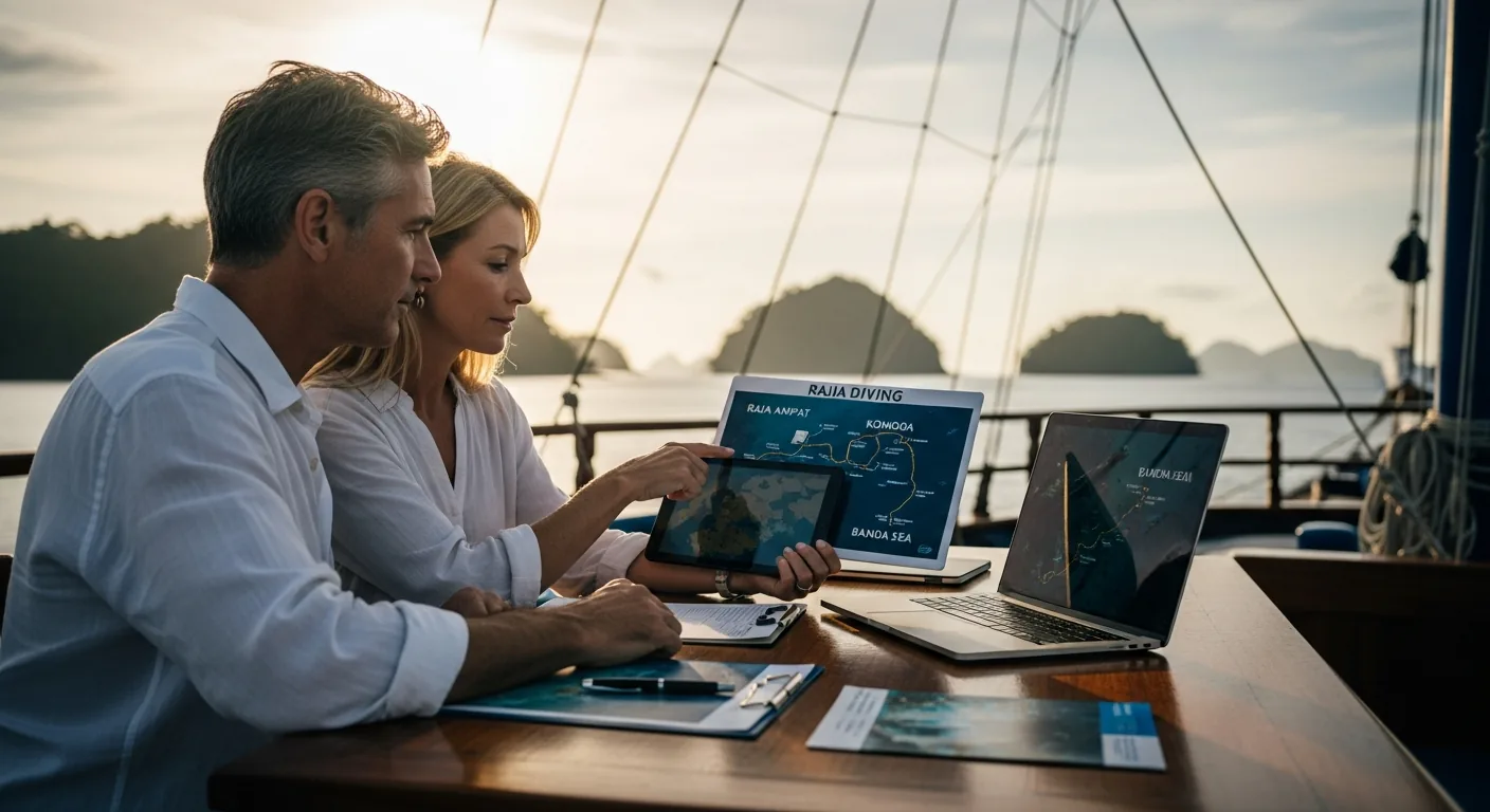 Contact Diving Cruise Indonesia — Plan Your UHNW Expedition