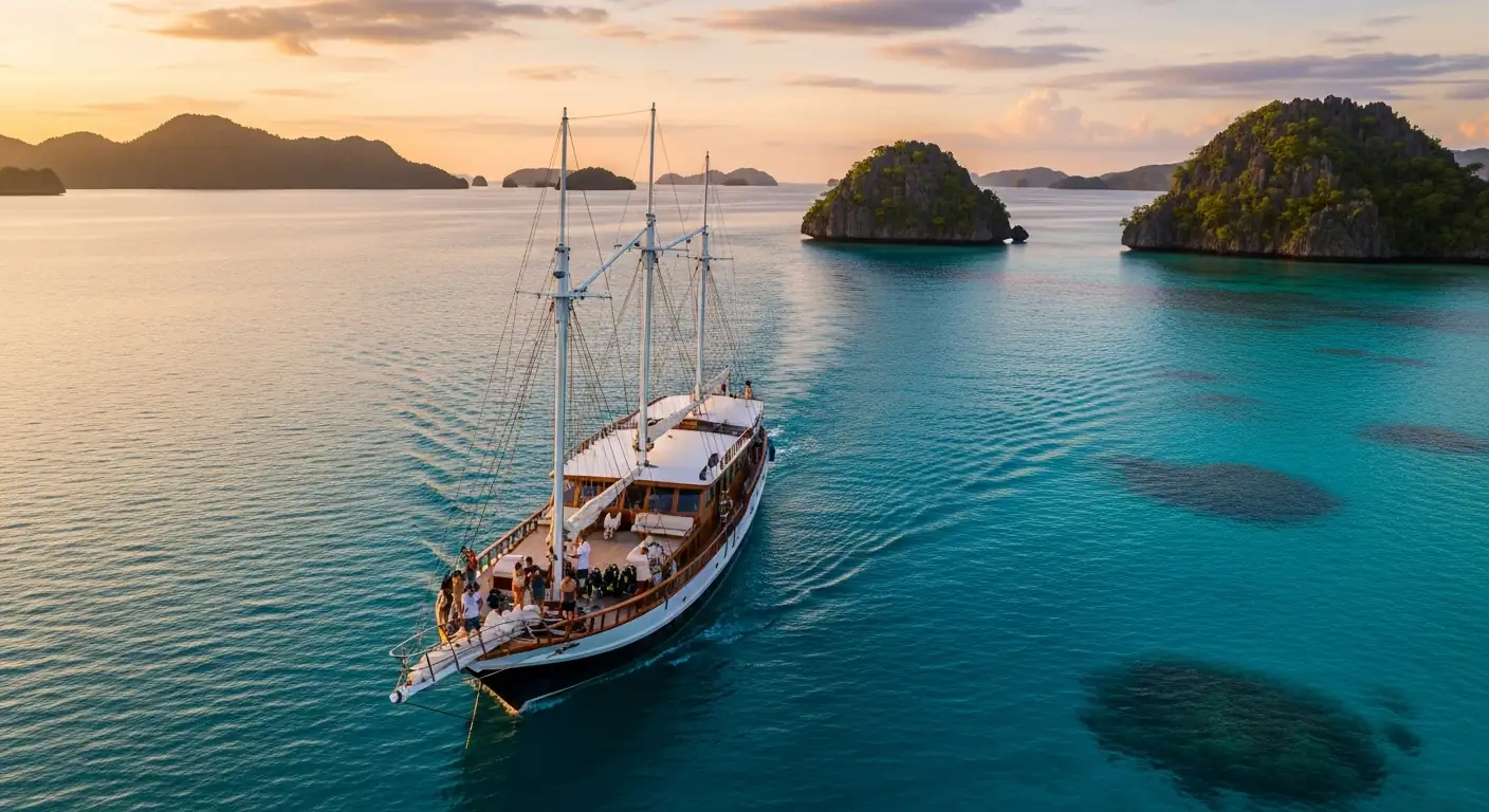 Diving Cruise Indonesia — UHNW Premium Phinisi Expeditions